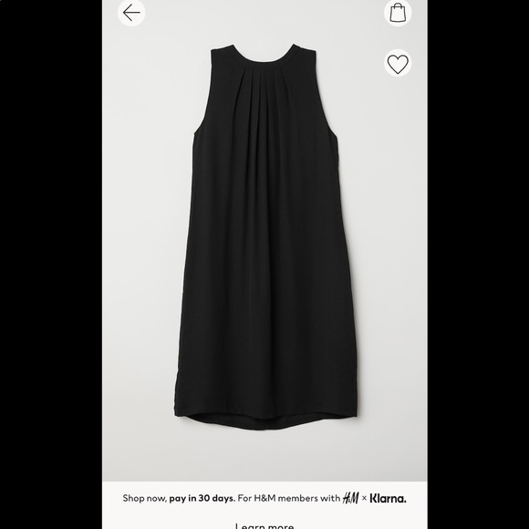 H&M Dresses Nwt Creped Dress Poshmark